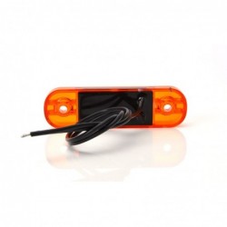 LAMPA GABARIT LED 714 W97.3, 12V-24V, POZITIE PORTOCALIU WAS