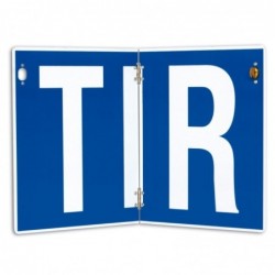 PLACA TIR PLIABILA VERTICAL...